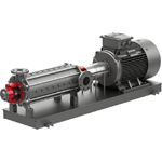 Multistage ring section pump